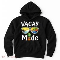 Vacay Mode Family Vacation Summer Sunglasses Beach Pineapple Hoodie thumb 0