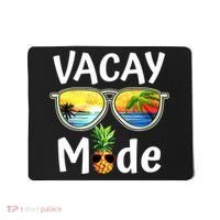 Vacay Mode Family Vacation Summer Sunglasses Beach Pineapple Mousepad thumb 0
