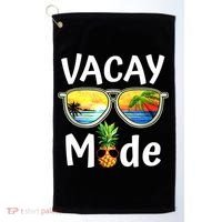 Vacay Mode Family Vacation Summer Sunglasses Beach Pineapple Golf Towel thumb 0