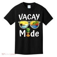 Vacay Mode Family Vacation Summer Sunglasses Beach Pineapple Kids T-Shirt thumb 0
