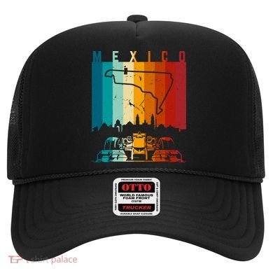 Vintage Mexico Formula Racing Track Circuit Fan Hat