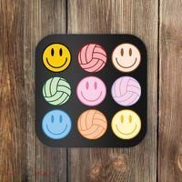 Volleyball Mom Game Day Coaster thumb 0