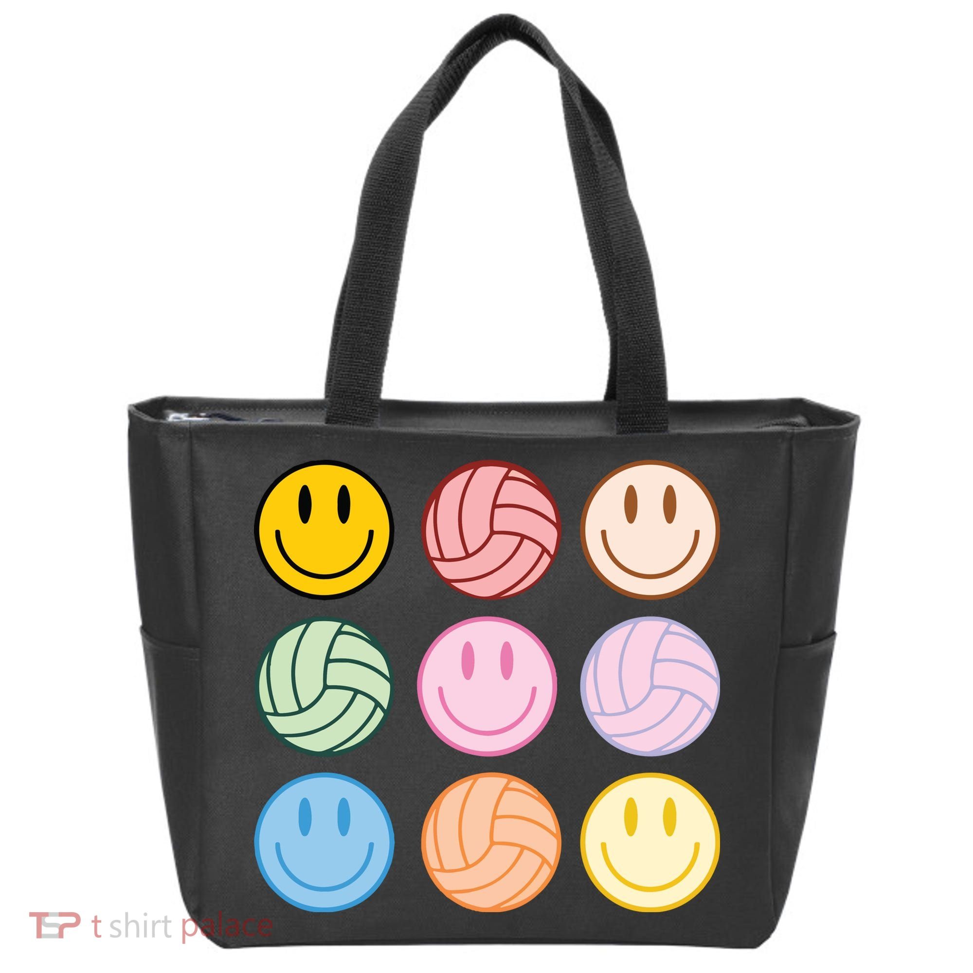 Volleyball Mom Game Day Tote Bag