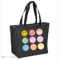 Volleyball Mom Game Day Tote Bag thumb 2
