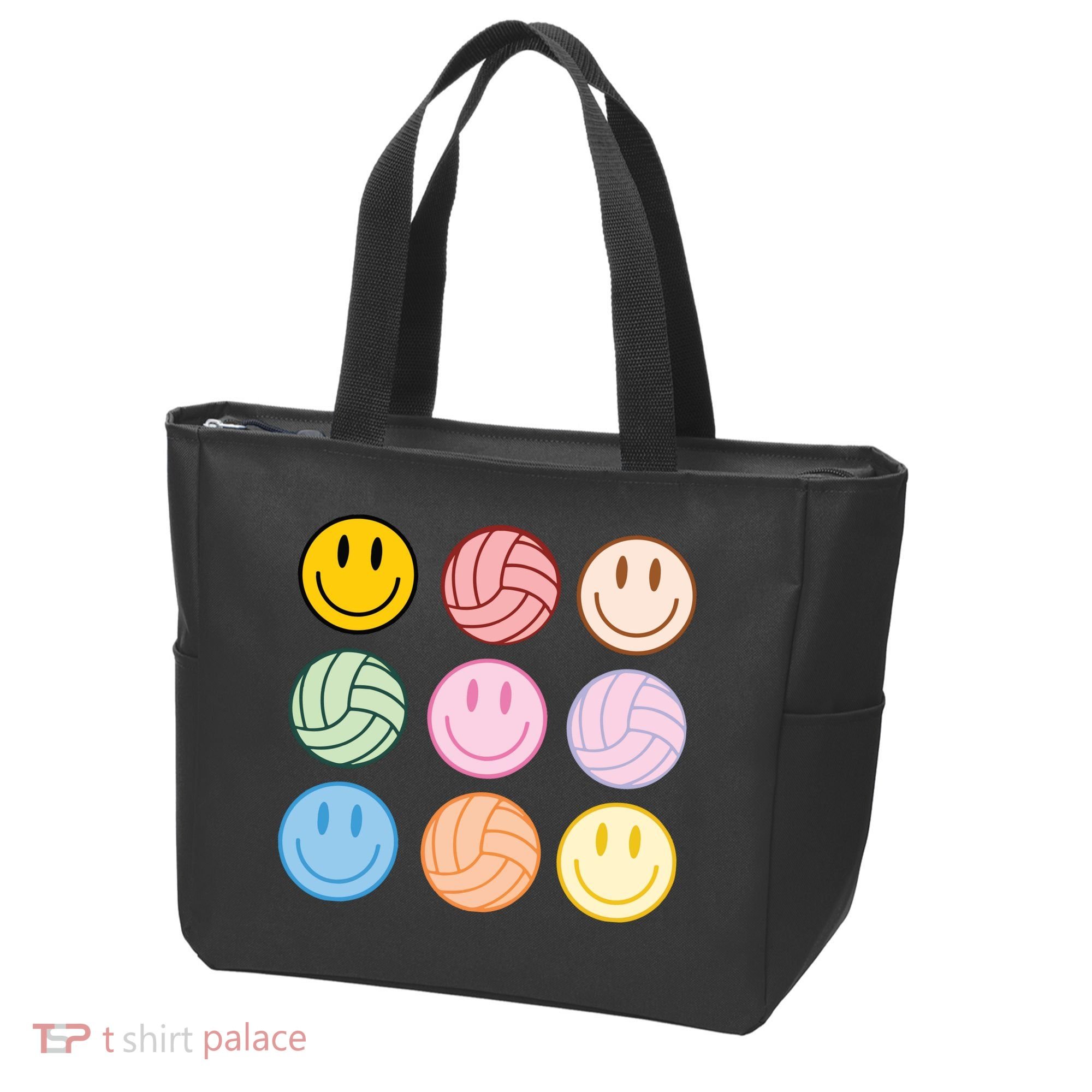 Volleyball Mom Game Day Tote Bag