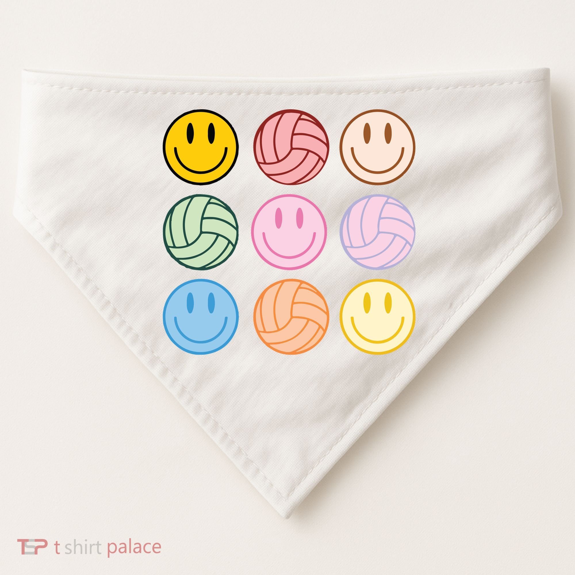 Volleyball Mom Game Day USA-Made Doggie Bandana