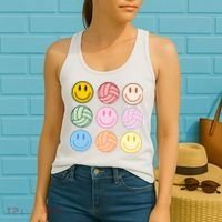 Volleyball Mom Game Day Women's Tank Top thumb 2