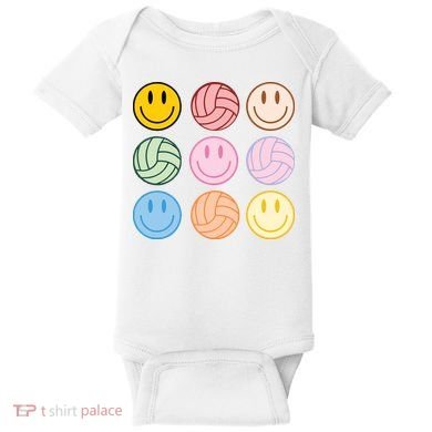 Volleyball Mom Game Day Baby Bodysuit