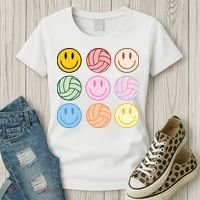 Volleyball Mom Game Day Women's T-Shirt thumb 3