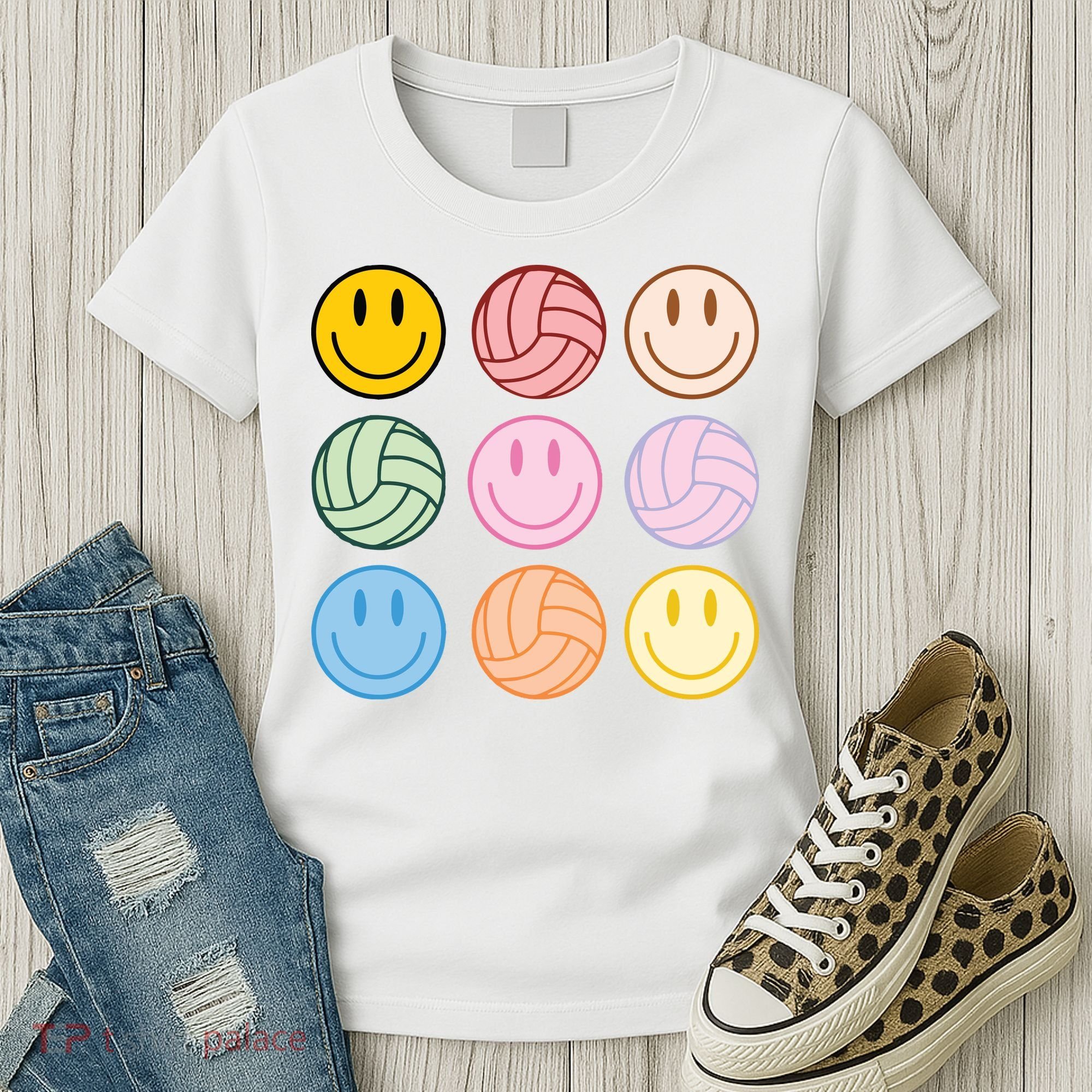 Volleyball Mom Game Day Women's T-Shirt