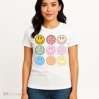 Volleyball Mom Game Day Women's T-Shirt thumb 4