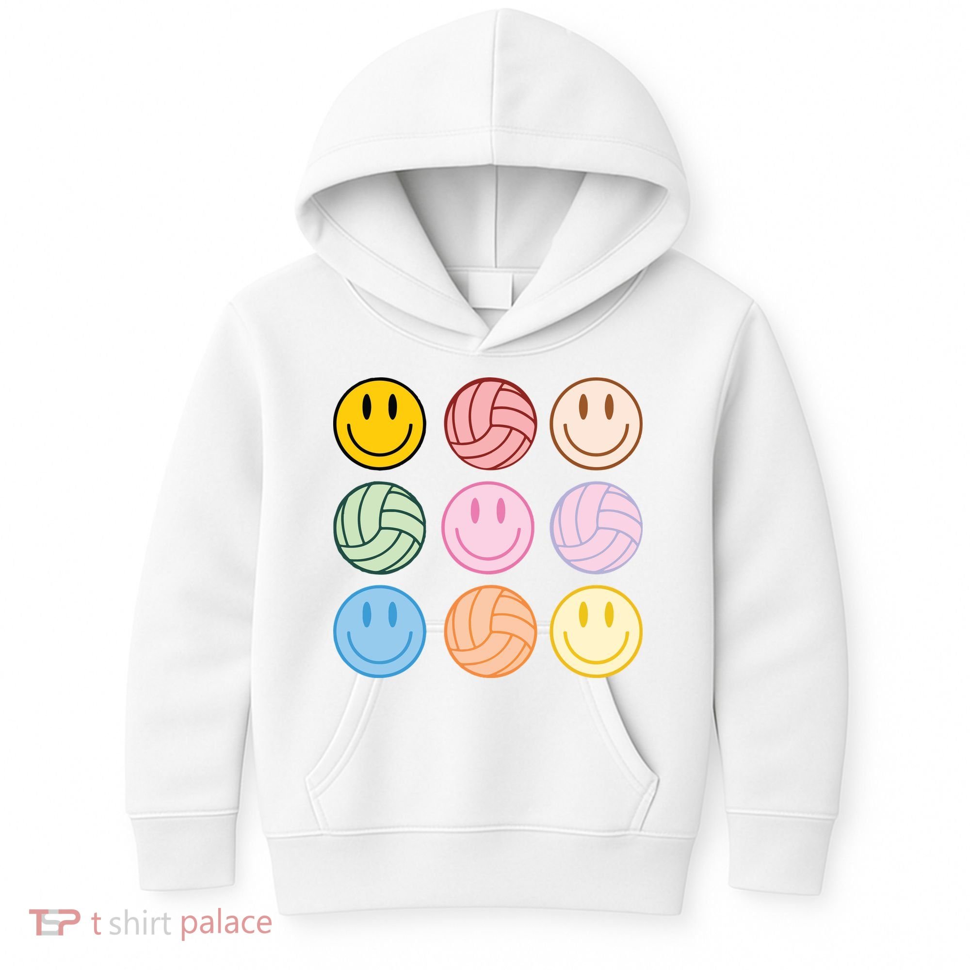 Volleyball Mom Game Day Kids Hoodie
