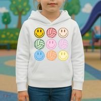 Volleyball Mom Game Day Kids Hoodie thumb 3