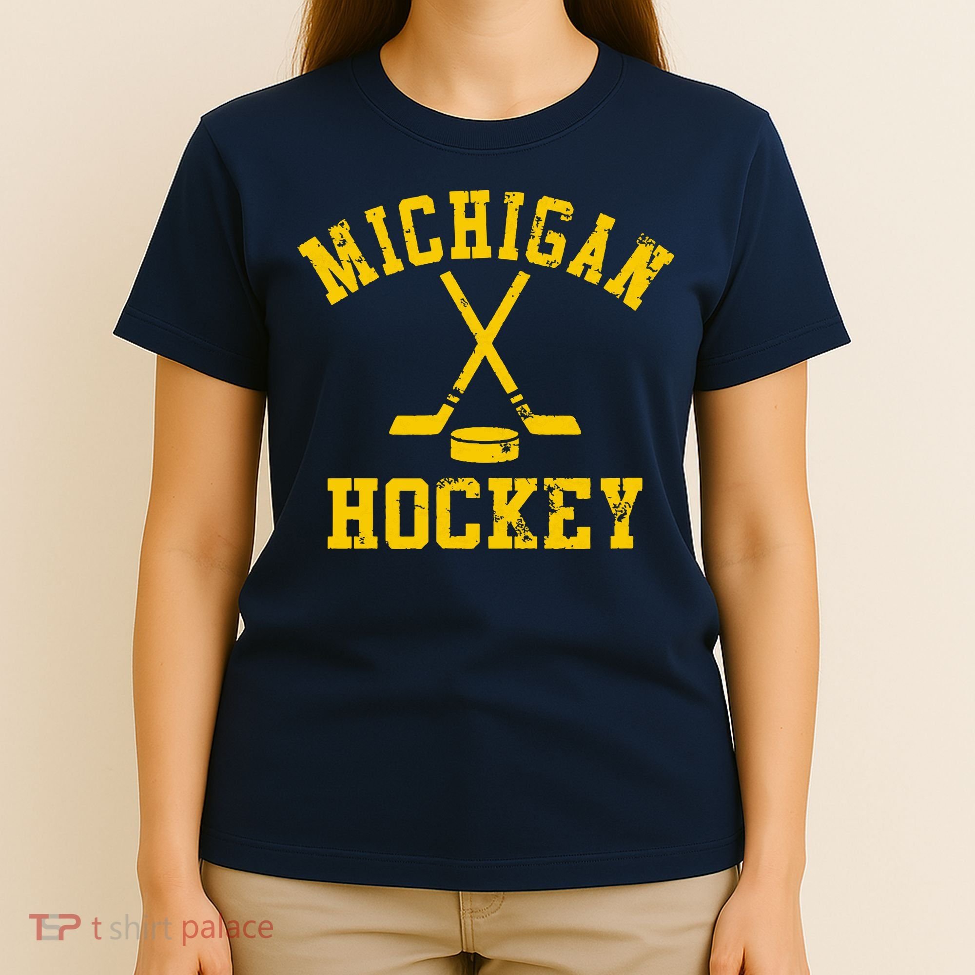Vintage Michigan Hockey T-Shirt