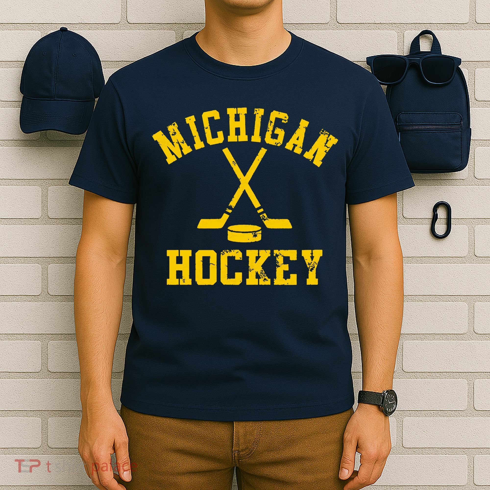 Vintage Michigan Hockey T-Shirt