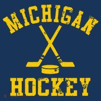 Vintage Michigan Hockey T-Shirt thumb 7