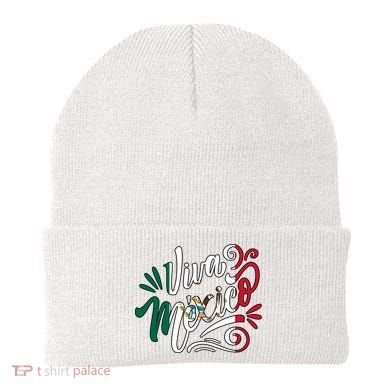 Viva Mexico Hispanic Mexican Heritage Beanie