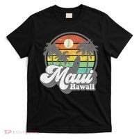 Vintage Maui Hawaii Hawaiian Beach Surfing 70s Surf Gift T-Shirt thumb 0