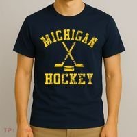 Vintage Michigan Hockey T-Shirt thumb 3