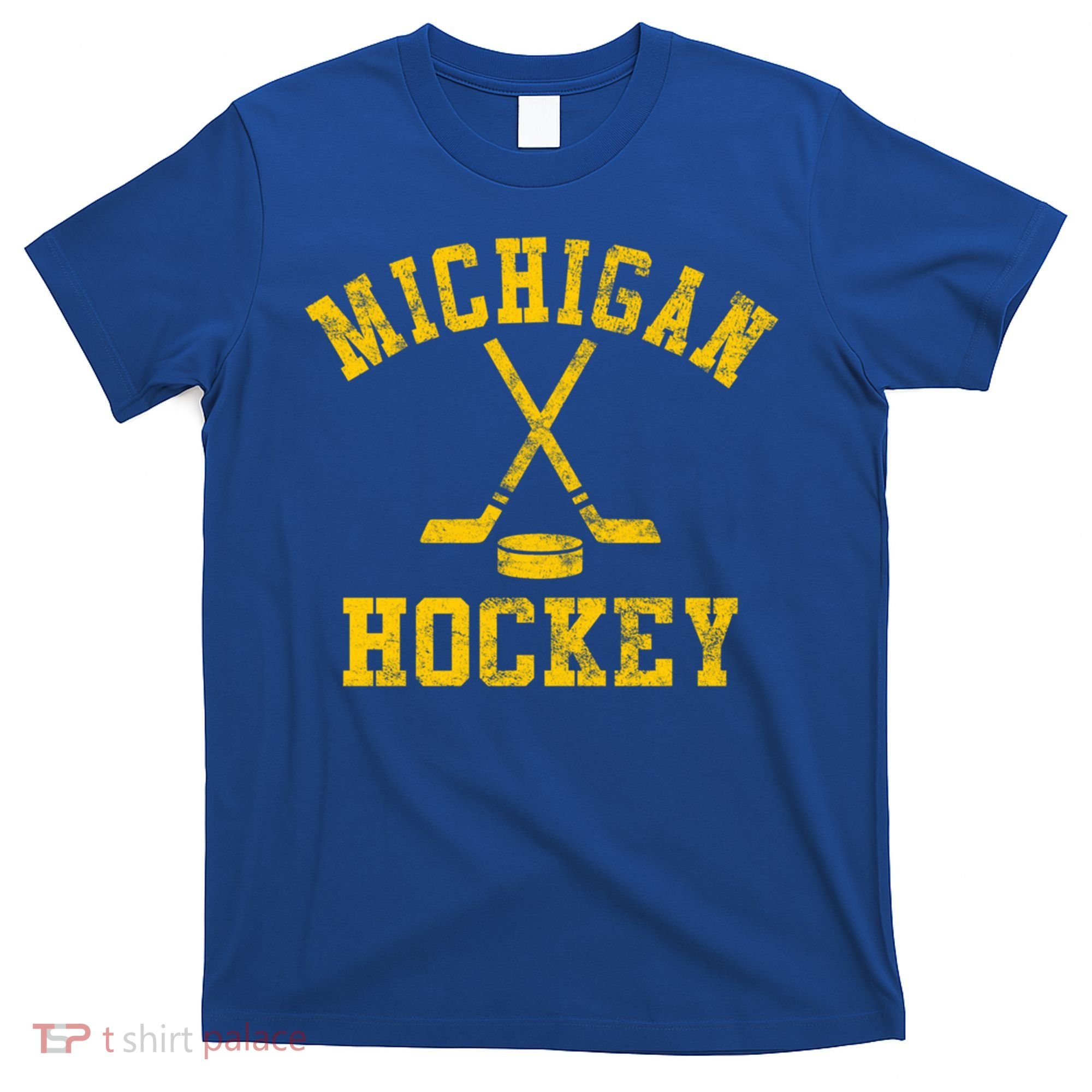 Vintage Michigan Hockey Gift T-Shirt