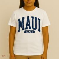 Vintage Maui Hawaii Distressed Retro Beach Vacation T-Shirt thumb 4