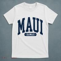 Vintage Maui Hawaii Distressed Retro Beach Vacation T-Shirt thumb 5