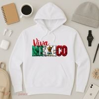 Viva Mexico Independence Day Hoodie thumb 3