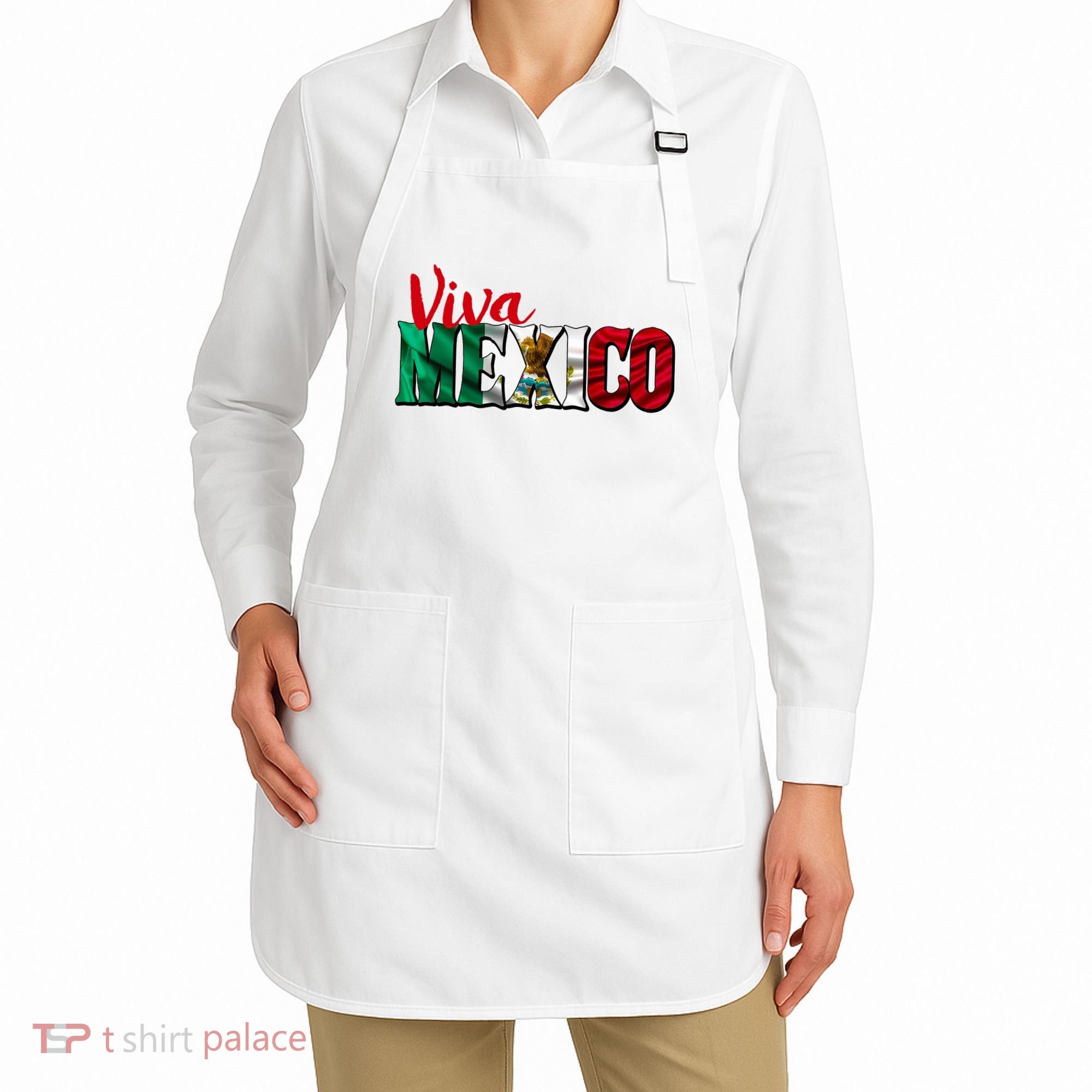Viva Mexico Independence Day Apron