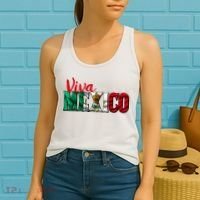 Viva Mexico Independence Day Women's Tank Top thumb 2