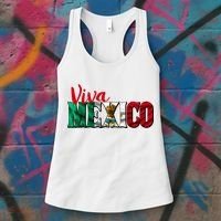 Viva Mexico Independence Day Women's Tank Top thumb 3