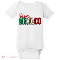 Viva Mexico Independence Day Baby Bodysuit thumb 0