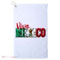 Viva Mexico Independence Day Golf Towel thumb 0