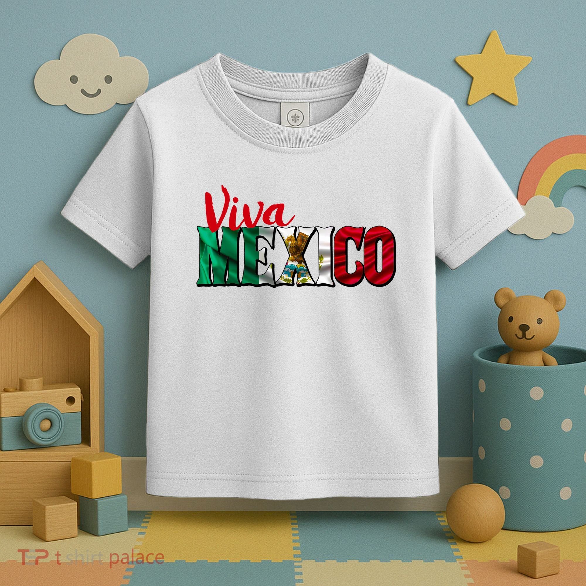 Viva Mexico Independence Day Toddler T-Shirt
