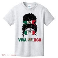 Viva Mexico Independence Day Hispanic Mexican Pride Kids T-Shirt thumb 0