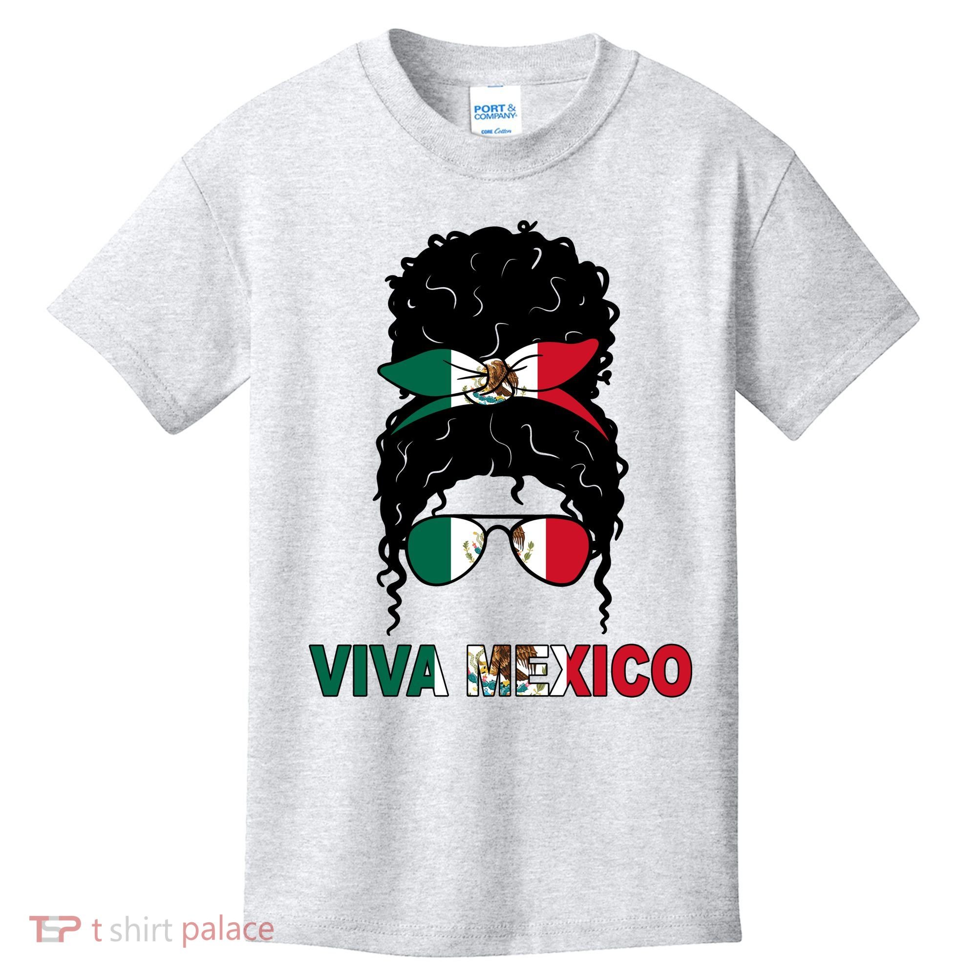 Viva Mexico Independence Day Hispanic Mexican Pride Kids T-Shirt