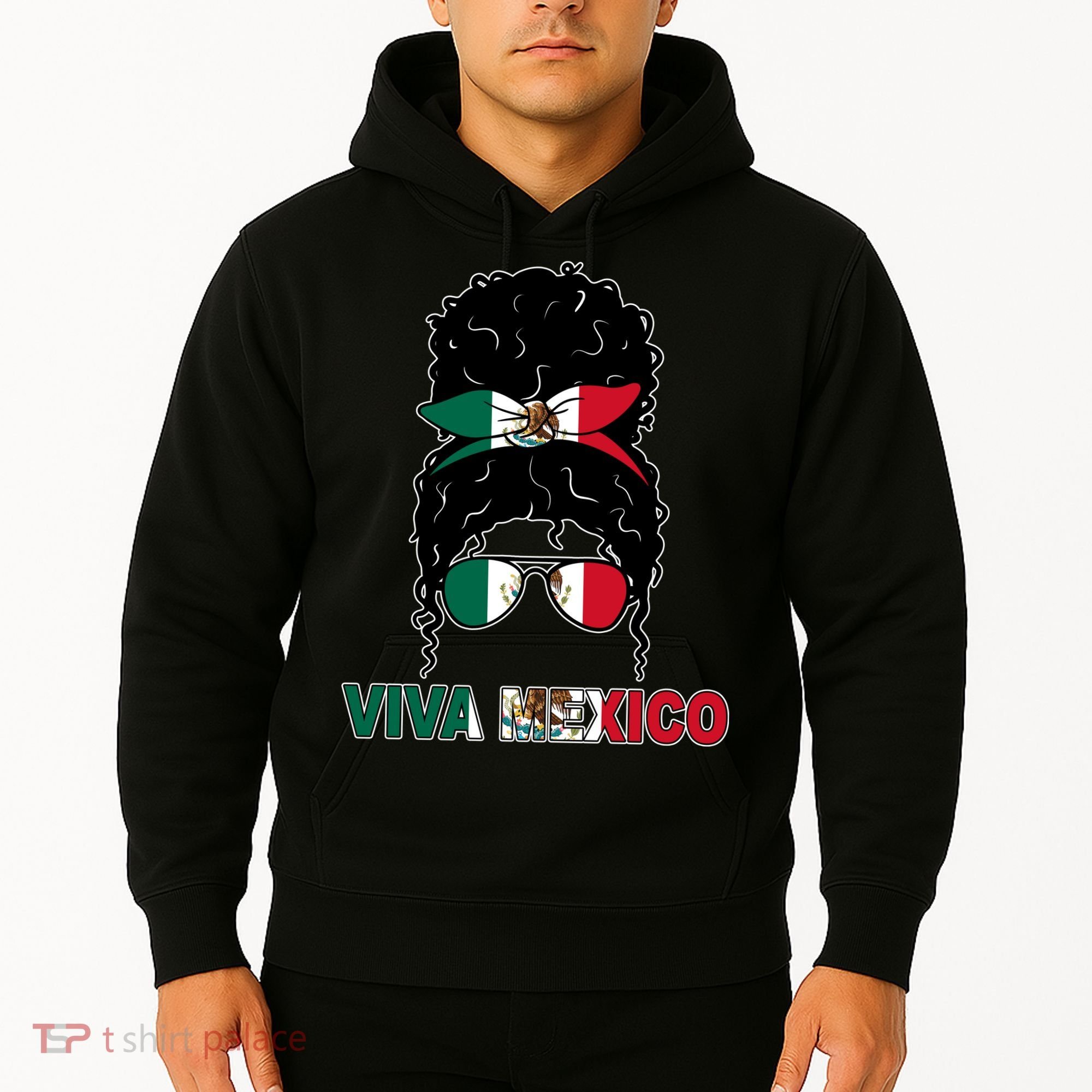 Viva Mexico Independence Day Hispanic Mexican Pride Hoodie
