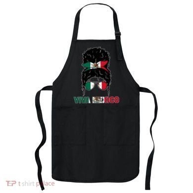 Viva Mexico Independence Day Hispanic Mexican Pride Apron