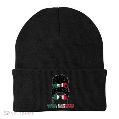 Viva Mexico Independence Day Hispanic Mexican Pride Beanie