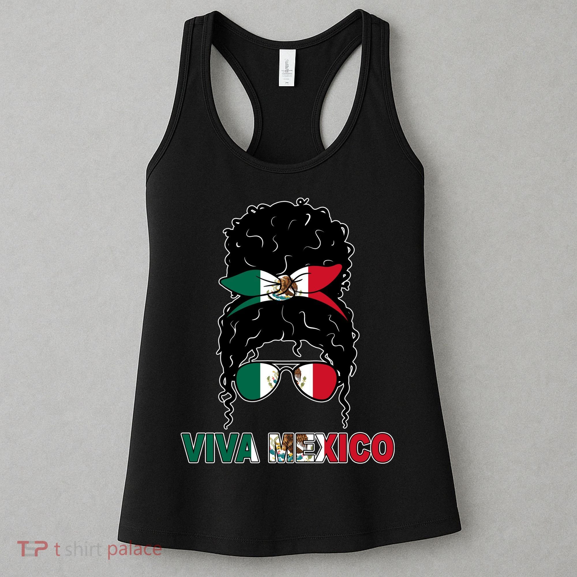 Viva Mexico Independence Day Hispanic Mexican Pride Women's Tank Top