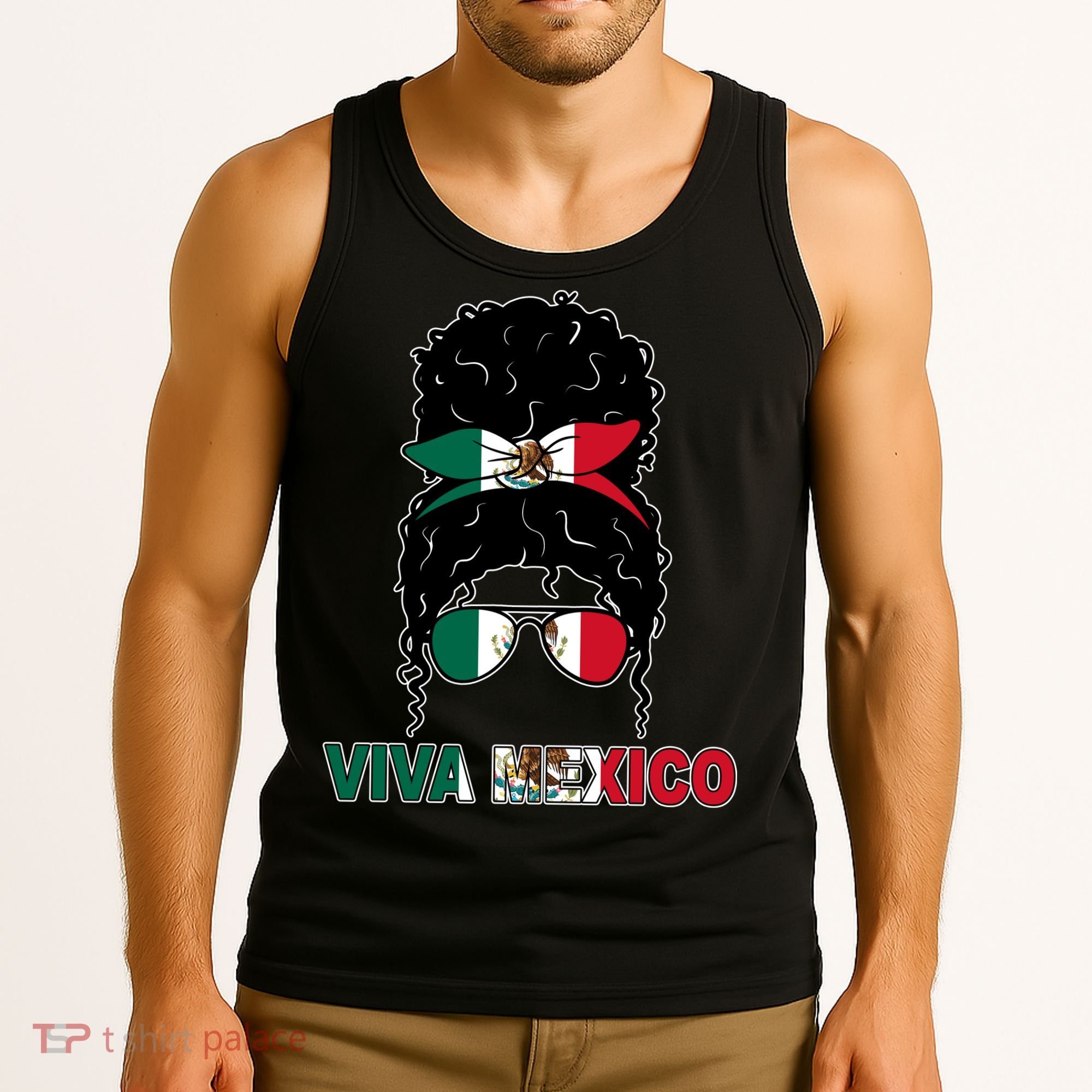 Viva Mexico Independence Day Hispanic Mexican Pride Tank Top