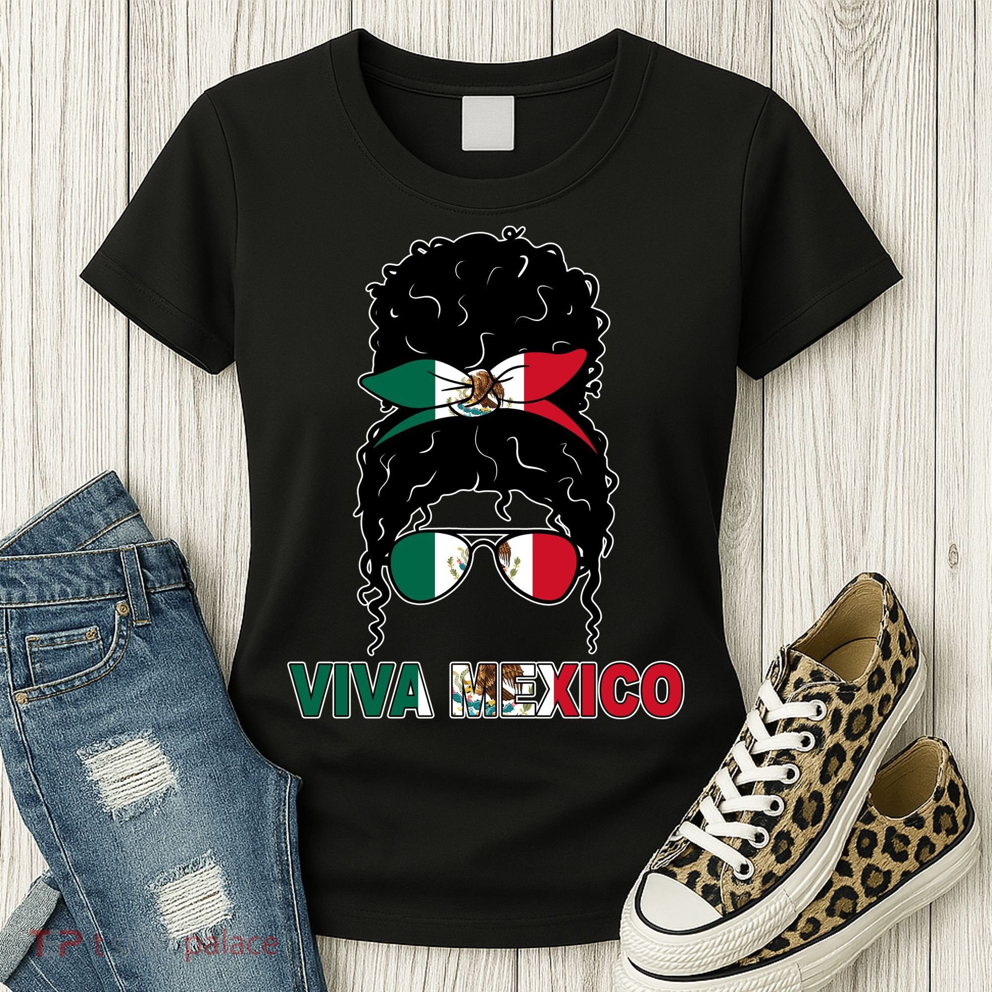 Viva Mexico Independence Day Hispanic Mexican Pride Women's T-Shirt