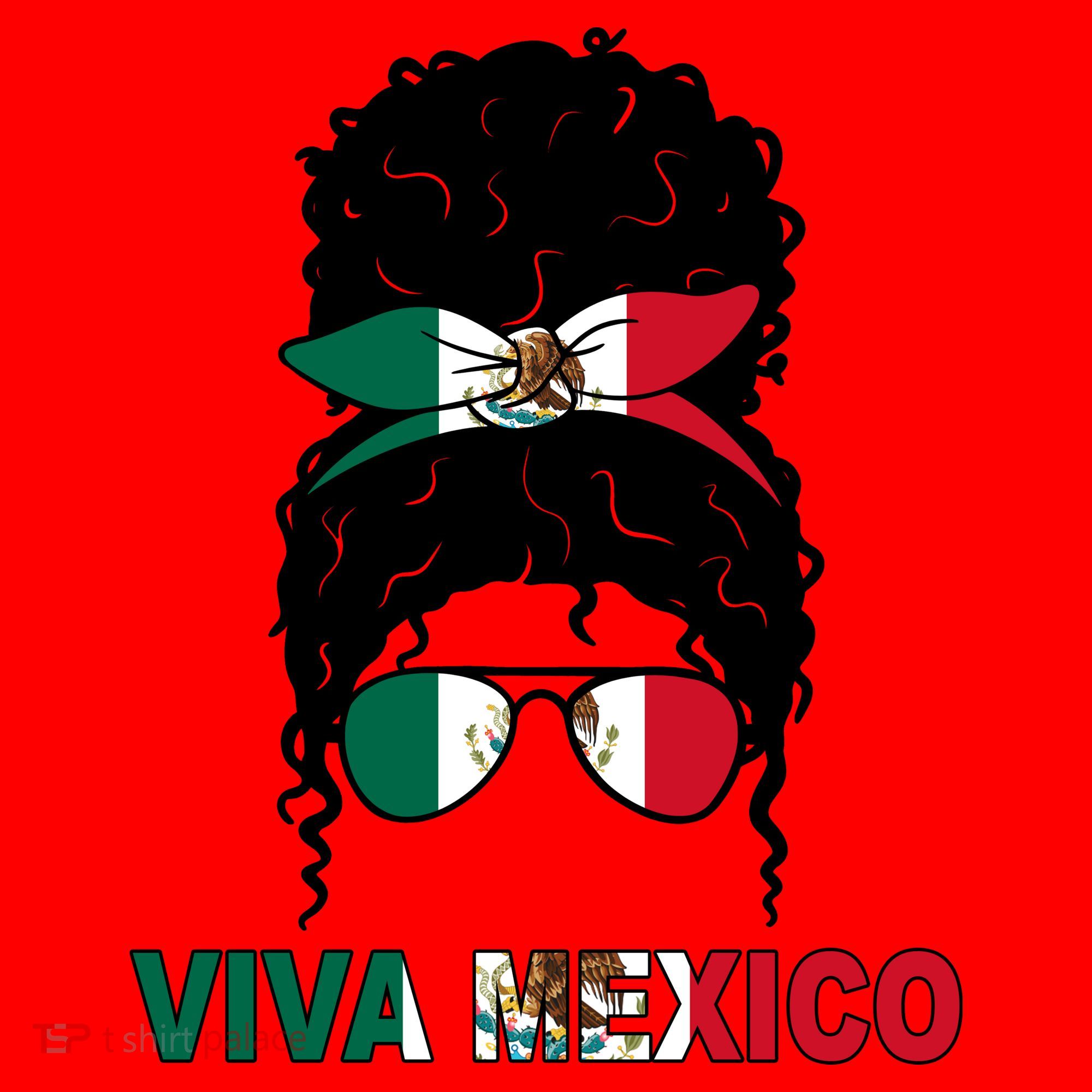 Viva Mexico Independence Day Hispanic Mexican Pride Santa Hat