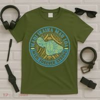 Vintage Maui Ikaika Mau Loa Maui Forever Strong Emblem T-Shirt thumb 5