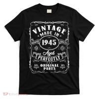Vintage Made In 1945 One Of A Kind Limited Edition Aged Perfectly Original Parts T-Shirt thumb 0