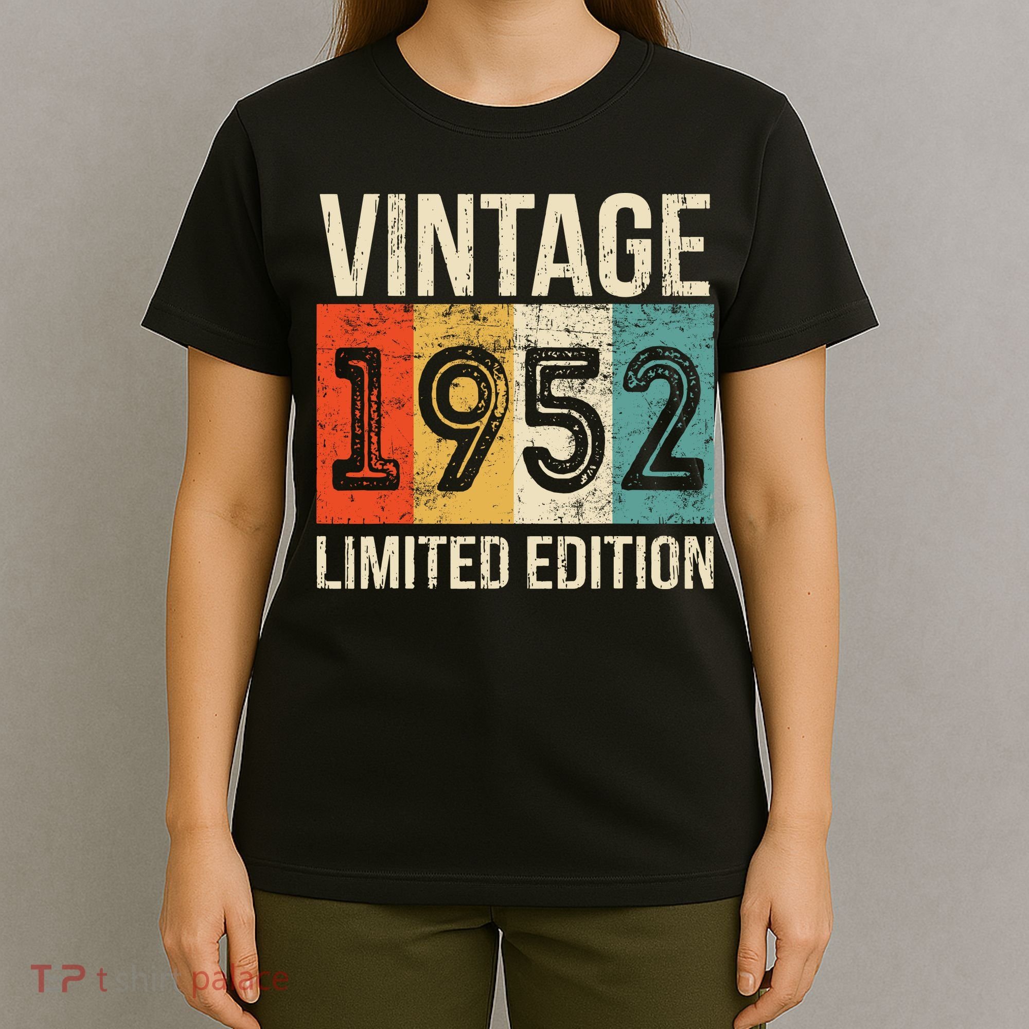 Vintage Made In 1952 Birthday T-Shirt