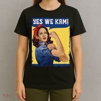 Vote Madam Kamala President Harris Yes We Kam Madam Harris Fun T-Shirt thumb 4
