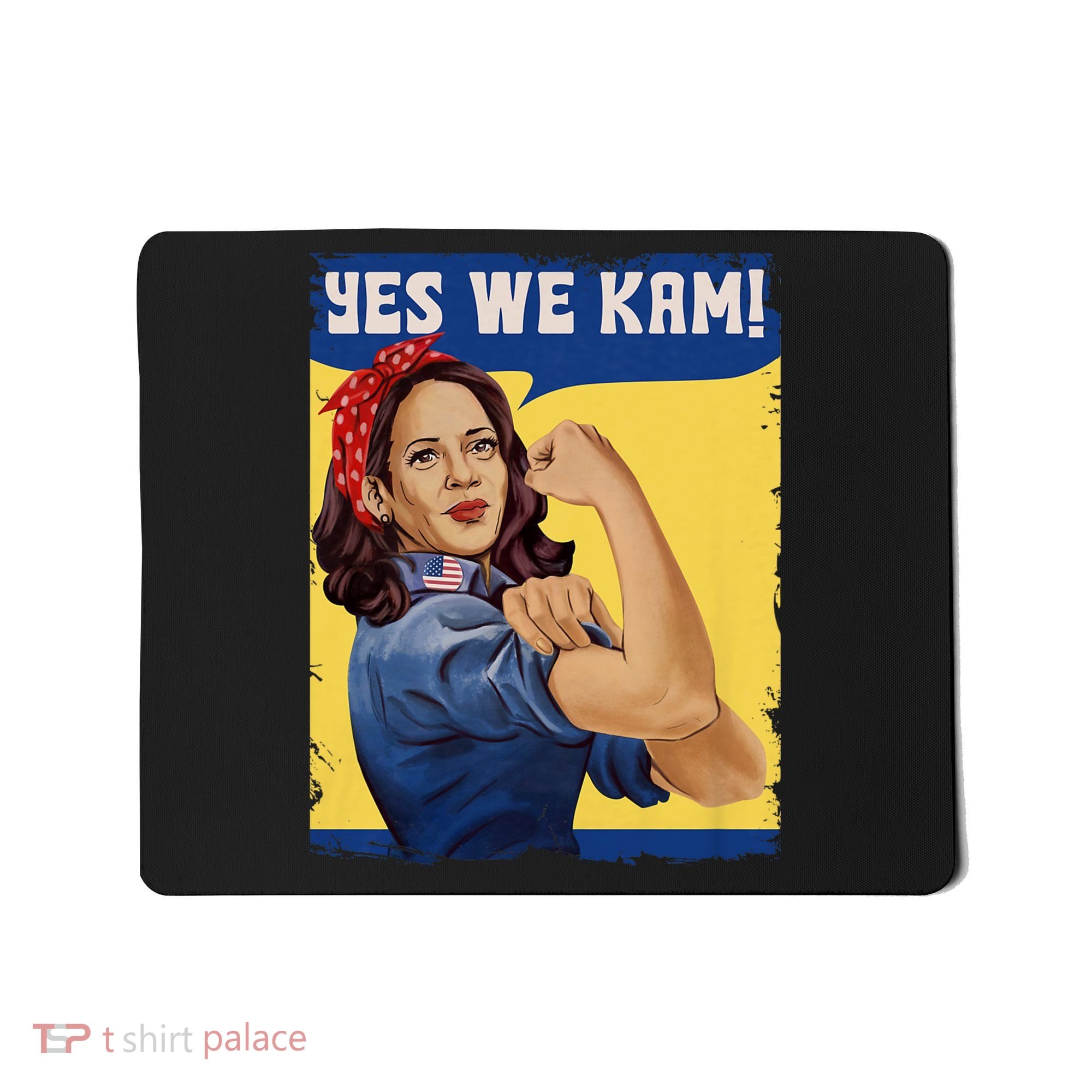 Vote Madam Kamala President Harris Yes We Kam Madam Harris Fun Mousepad