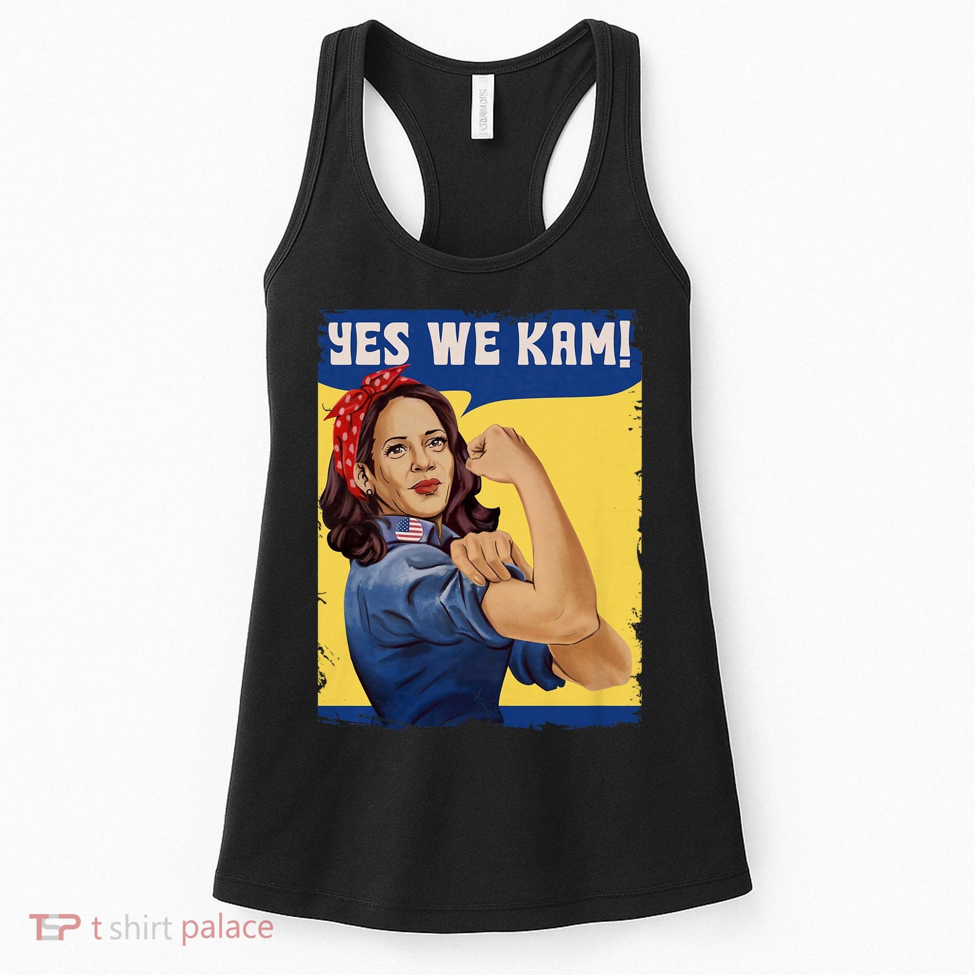 Vote Madam Kamala President Harris Yes We Kam Madam Harris Fun Women's Tank Top