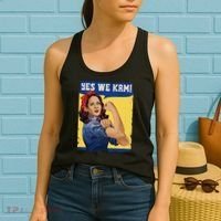 Vote Madam Kamala President Harris Yes We Kam Madam Harris Fun Women's Tank Top thumb 2