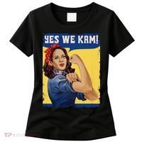 Vote Madam Kamala President Harris Yes We Kam Madam Harris Fun Women's T-Shirt thumb 0